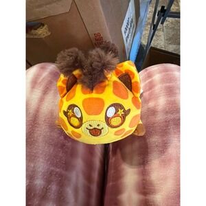 Aphmau MeeMeows Giraffe Cat Plush Yellow Orange Spotted Stuffed Animal 2024